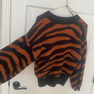 Zebra sweater